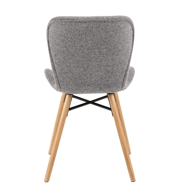 Krzesło Batilda szare Monza grey 120 - ACTONA